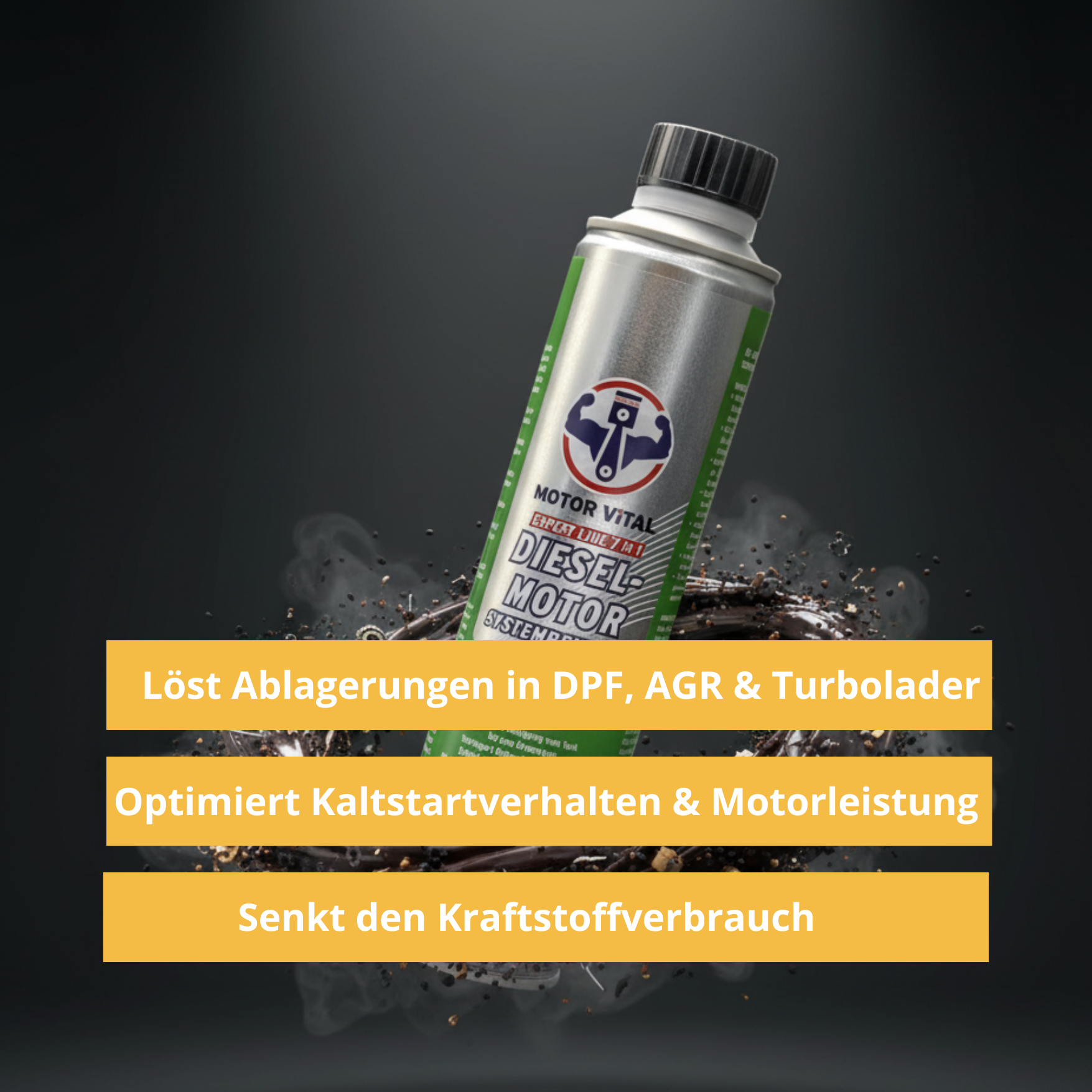 MOTOR VITAL Dieselmotoren Systemreiniger Pro 400ml