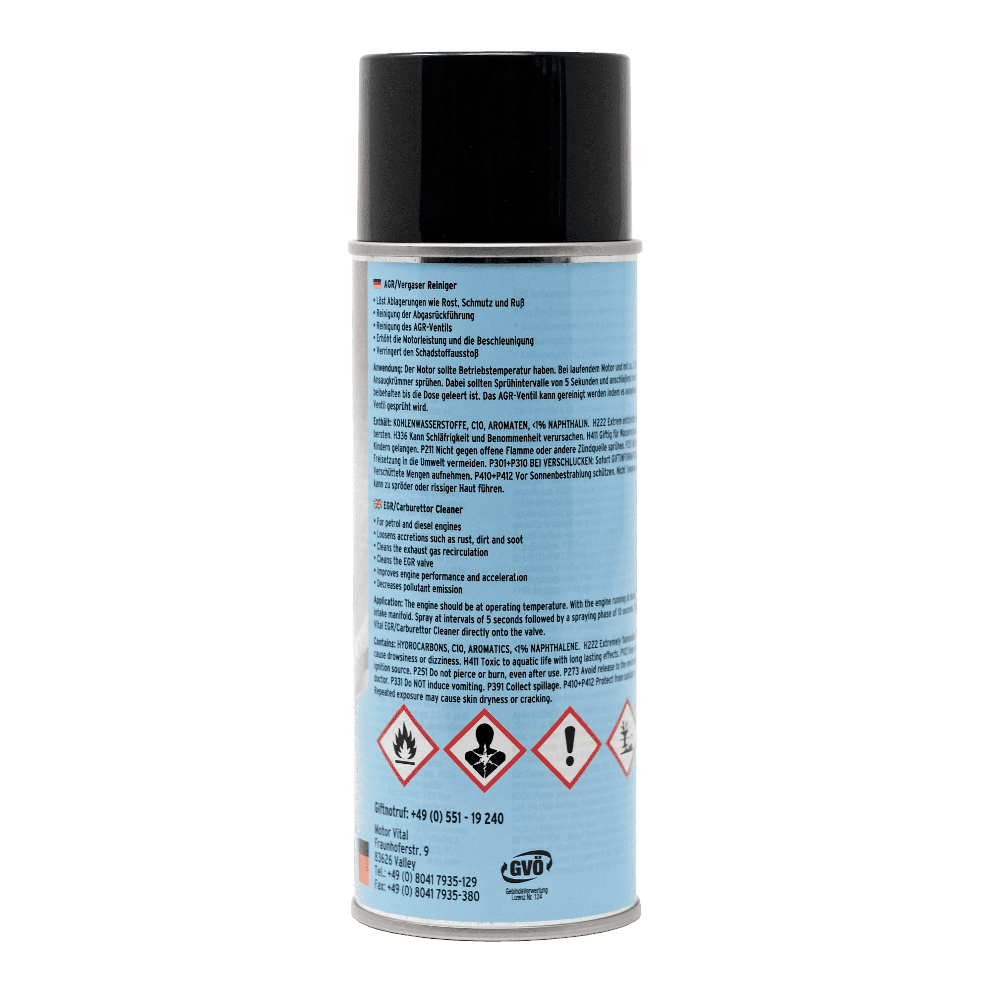 MOTOR VITAL AGR 2-in-1 Vergaser Reiniger