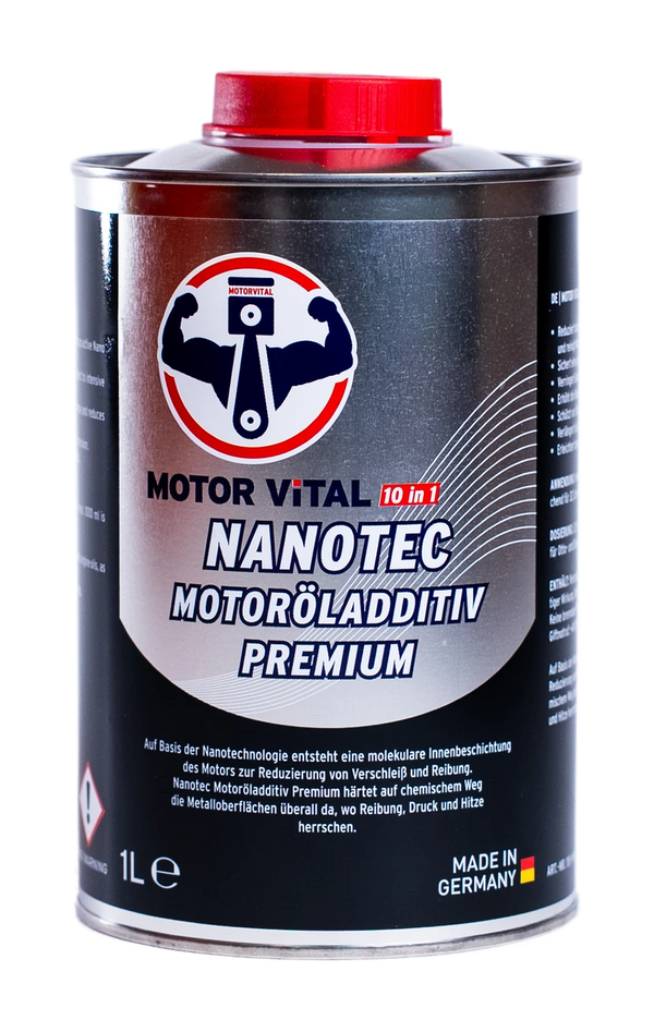 MOTOR VITAL NANOTEC Motoröladditiv Premium 1000 ml