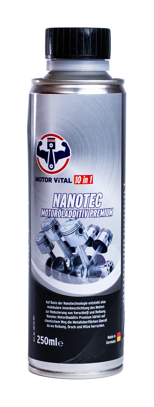 Nanotec Motoröladditiv Premium — 250 ml