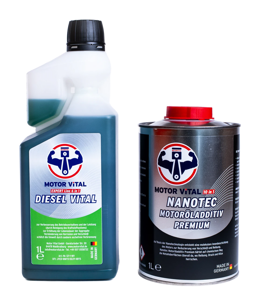 MOTOR VITAL Bundle Diesel Vital 100 1000 ml + Nanotec 1000 ml