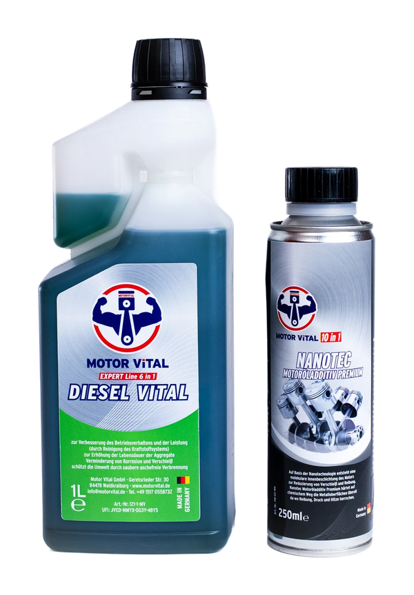 MOTOR VITAL Bundle Diesel Vital 100 1000 ml + Nanotec 250 ml