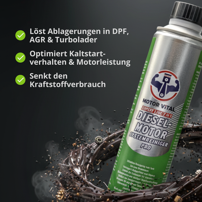 MOTOR VITAL Dieselmotoren Systemreiniger Pro 400ml