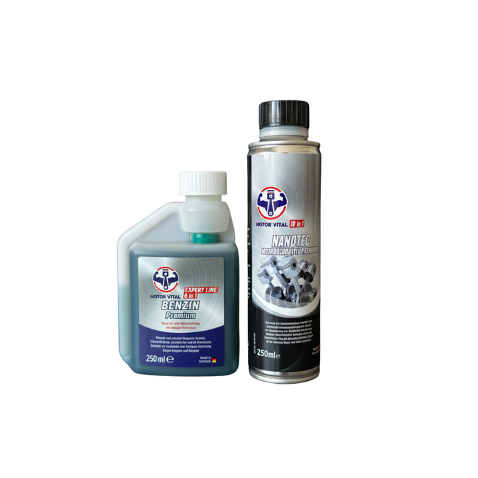 MOTOR VITAL Bundle Benzin Premium Additiv 250 ml + Nanotec 250 ml