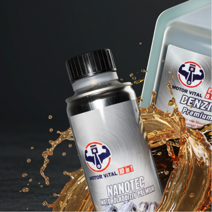 MOTOR VITAL Bundle Benzin Premium Additiv 250 ml + Nanotec 250 ml