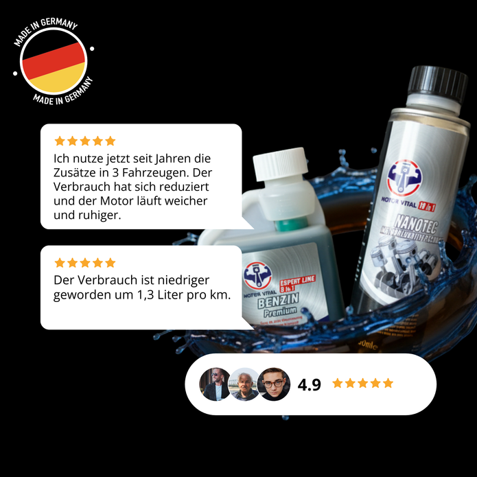 MOTOR VITAL NANOTEC Motoröladditiv Premium 1000 ml