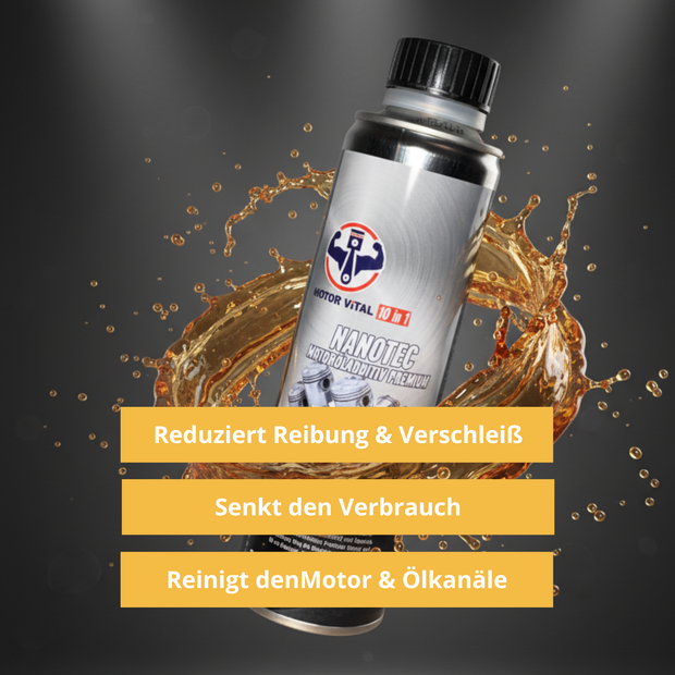 MOTOR VITAL NANOTEC Motoröladditiv Premium 250 ml