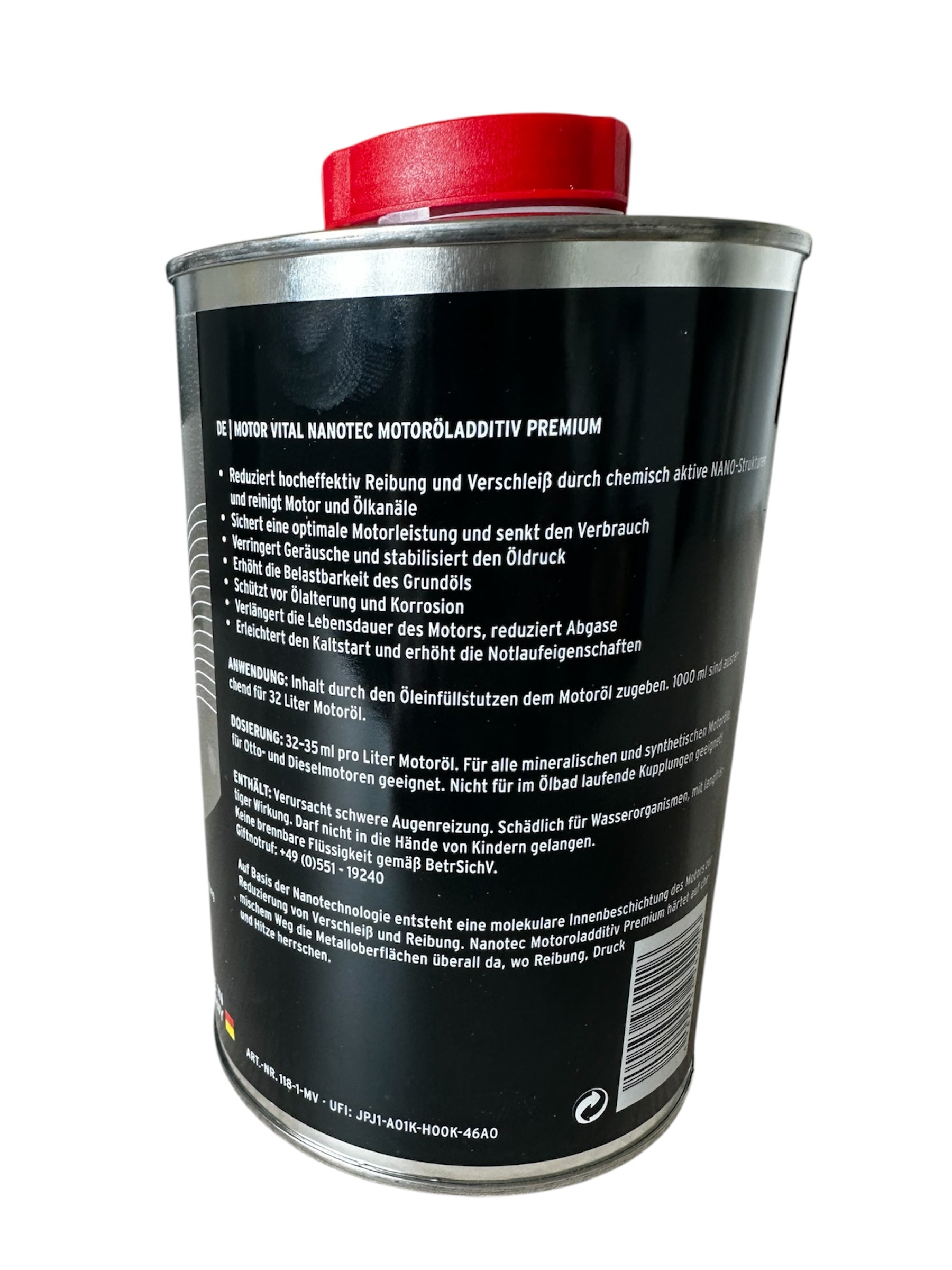 MOTOR VITAL NANOTEC Motoröladditiv Premium 1000 ml