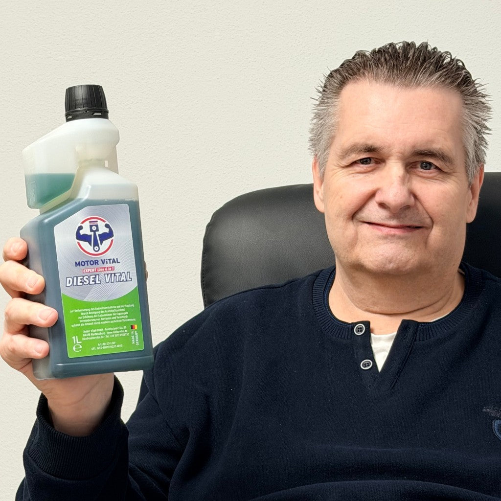 Wolfgang mit Diesel Vital