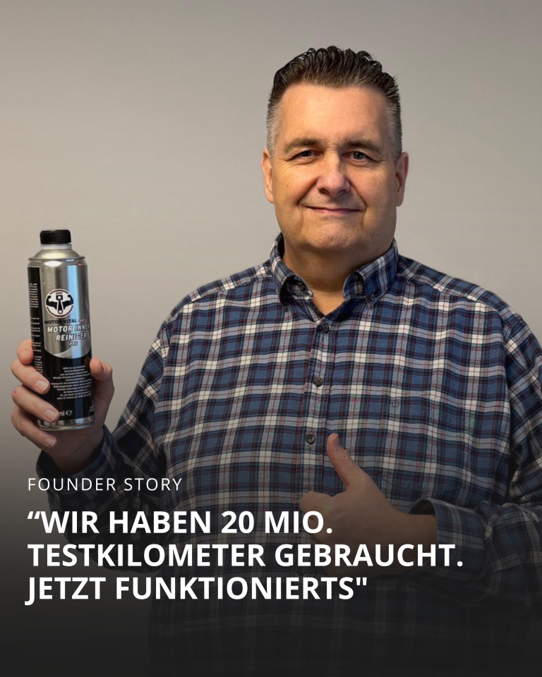 Wolfgang, Gründer von Motor Vital